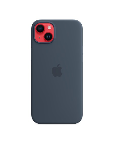 COVER E CUSTODIE IPHONE: vendita online Apple Custodia MagSafe in silicone per iPhone 14 Plus - Blu tempesta in offerta