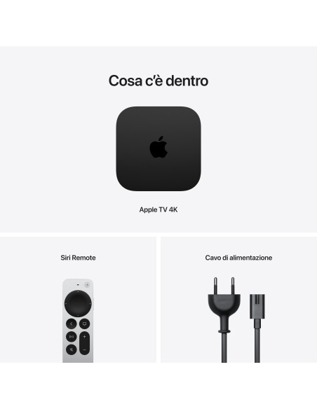 APPLE TV: vendita online Apple TV 4K Wi?Fi + Ethernet con 128GB di archiviazione in offerta