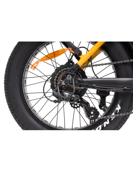 BICI ELETTRICHE: vendita online Jeep E-BIKES Sonoran Nero, Oro Alluminio Taglia unica 50,8 cm (20") 27 kg in offerta