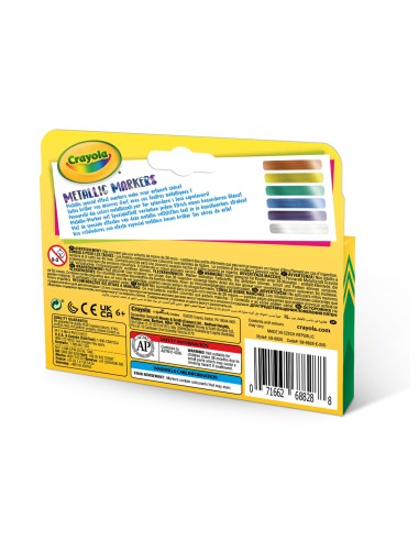 GIOCATTOLI: vendita online Crayola 58-8828 marcatore Metallico, Multicolore 6 pz in offerta