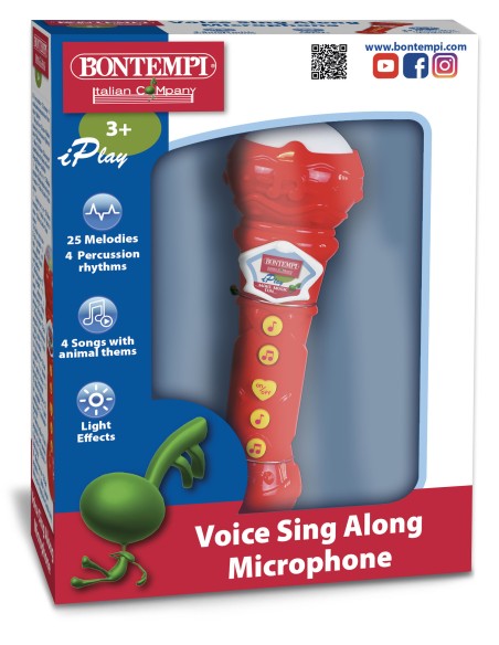GIOCATTOLI: vendita online Bontempi Voice Sing-along Microphone in offerta
