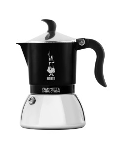 CAFFETTIERE: vendita online Bialetti Fiammetta Induction Moka 0,1 L Nero, Stainless steel in offerta