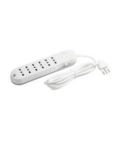 MATERIALE ELETTRICO: vendita online bticino Slim6 prolunghe e multiple 1,5 m 6 presa(e) AC Interno Bianco in offerta