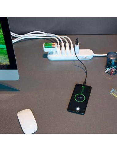 MATERIALE ELETTRICO: vendita online bticino Slim6 prolunghe e multiple 1,5 m 6 presa(e) AC Interno Bianco in offerta