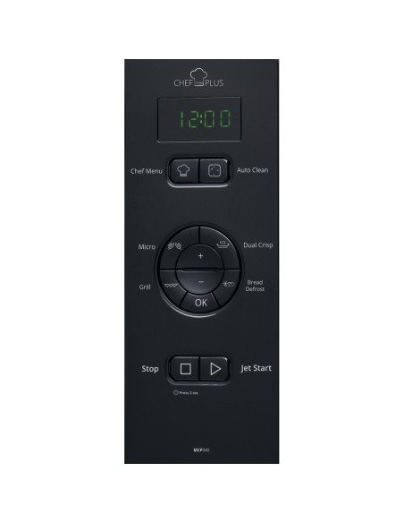 MICROONDE: vendita online Whirlpool MCP 345 BL Superficie piana Microonde con grill 25 L 800 W Nero in offerta