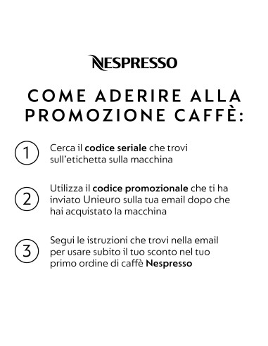 MACCHINE CAFFE' ESPRESSO: vendita online DE LONGHI ENV90.B MACCHINA CAFFE' NESPRESSO VERTUO NERA in offerta