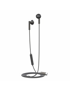 AURICOLARI E VIVAVOCE: vendita online Celly UP1100TYPEC Cuffie Cablato In-ear Musica e Chiamate USB tipo-C Nero in offerta 2