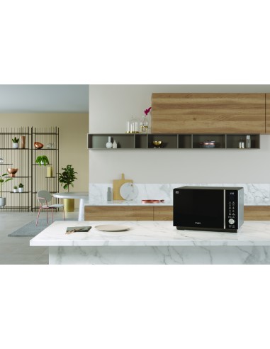 MICROONDE: vendita online Whirlpool MWF 259 SB Superficie piana Microonde combinato 25 L 800 W Nero, Argento in offerta
