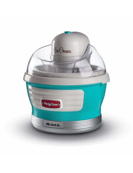 YOGURTIERE: vendita online Ariete 643 Ice Cream Maker Party Time, Macchina per fare il gelato, 12W, Capacità 1,5 L, Cestello ...
