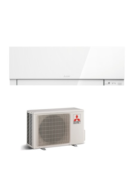 CONDIZIONATORI FISSI MONO SPLIT: vendita online KIT CLIMA MITSUBISHI MSZ-EF35VGKW-E1+MUZ-EF35VG A+++/A++12000 BTU in offerta