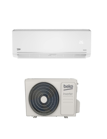 CONDIZIONATORI FISSI MONO SPLIT: vendita online KIT CLIMA BEKO BEEPGH121+BEEPGH120 12000BTU A+++/A++ R32 WIFI in offerta
