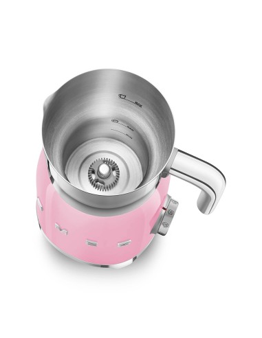 CAPPUCCINATORI: vendita online Smeg Montalatte 50's Style – Rosa LUCIDO – MFF11PKEU in offerta