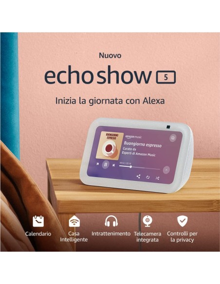 AMAZON ECHO: vendita online Amazon Echo Show 5 (3 gen.) in offerta