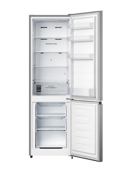 FRIGORIFERI COMBINATI: vendita online HISENSE FCN255ACE COMB. E NF 255LT INOX LOOK H180 L55 P56,3 in offerta