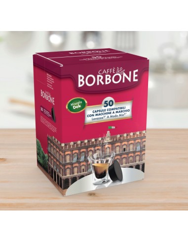 CAPSULE CAFFE': vendita online Caffè Borbone AMSDEKPALAZODEK050N Capsule caffè 50 pz in offerta