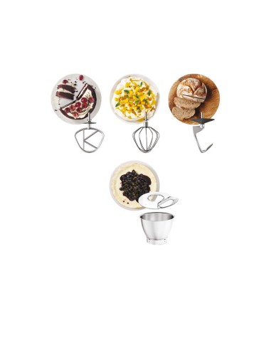 IMPASTATRICI: vendita online Kenwood KVC65.001SI robot da cucina 1200 W 5 L Argento Bilance incorporate in offerta