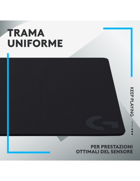ACCESSORI GIOCHI PC: vendita online Logitech G G440 Tappetino per mouse per gioco da computer Nero in offerta