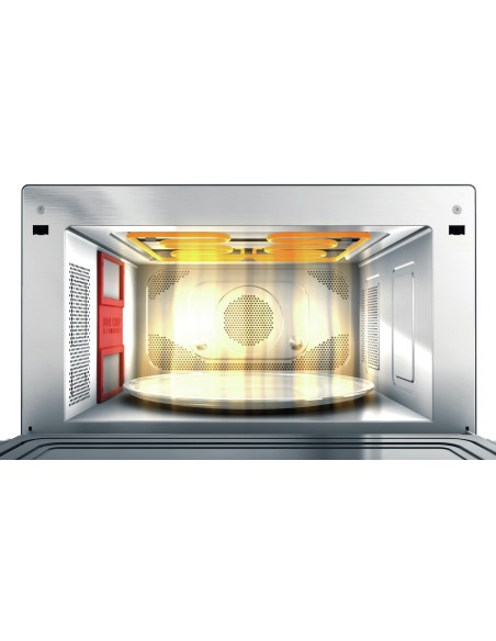 MICROONDE: vendita online Whirlpool MWSC 9133 SX Superficie piana Microonde combinato 33 L 1000 W Nero, Stainless steel in of...
