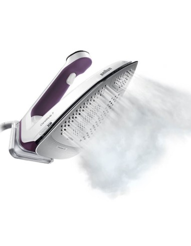 FERRI DA STIRO A CALDAIA: vendita online Braun CareStyle 7 IS 7266 VI 2700 W 2 L EloxalPlus soleplate Viola in offerta
