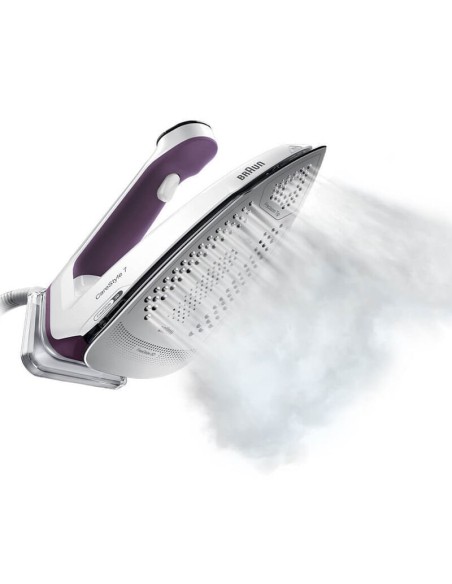 FERRI DA STIRO A CALDAIA: vendita online Braun CareStyle 7 IS 7266 VI 2700 W 2 L EloxalPlus soleplate Viola in offerta