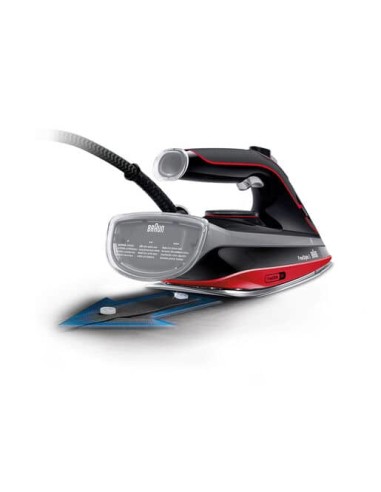FERRI DA STIRO A VAPORE: vendita online Braun SI 5057 RD Ferro a vapore Ceramica 2700 W Nero, Rosso in offerta