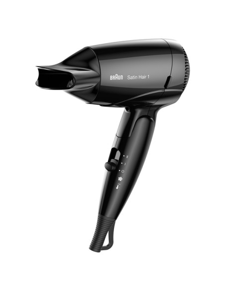 ASCIUGACAPELLI: vendita online Braun Asciugacapelli Satin Hair 1 HD130 1200W Nero in offerta