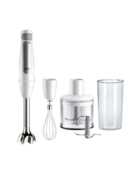 Braun MultiQuick 7 MQ7035IWH 0,6 L Frullatore ad immersione 1000 W Stainless steel, Bianco