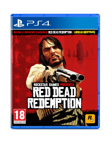 Rockstar Games Red Dead Redemption Standard Cinese semplificato, Cinese tradizionale, Tedesca, Inglese, ESP, Spagnolo messicano, Francese, ITA, Coreano, Polacco, POR-BRA, Russo PlayStation 4