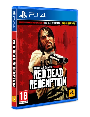 Rockstar Games Red Dead Redemption Standard Cinese semplificato, Cinese tradizionale, Tedesca, Inglese, ESP, Spagnolo messicano, Francese, ITA, Coreano, Polacco, POR-BRA, Russo PlayStation 4