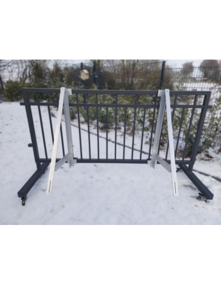 Technaxx BALCONY POWER Accessorio per il montaggio di pannelli solari Supporto per palo solare