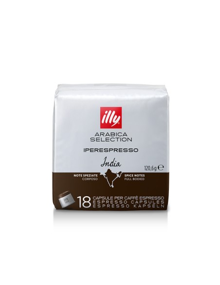 CAPSULE CAFFE': vendita online ILLY INDIA CAPSULE 18 PZ in offerta