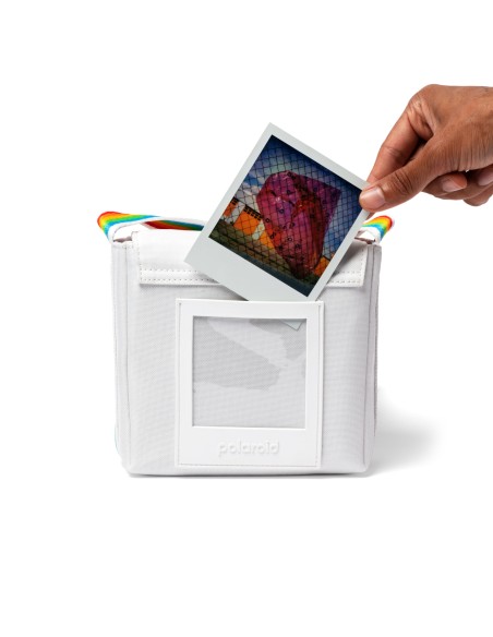Polaroid 6299 custodia per fotocamera Borsa da spalla Bianco