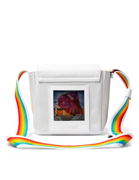 Polaroid 6299 custodia per fotocamera Borsa da spalla Bianco
