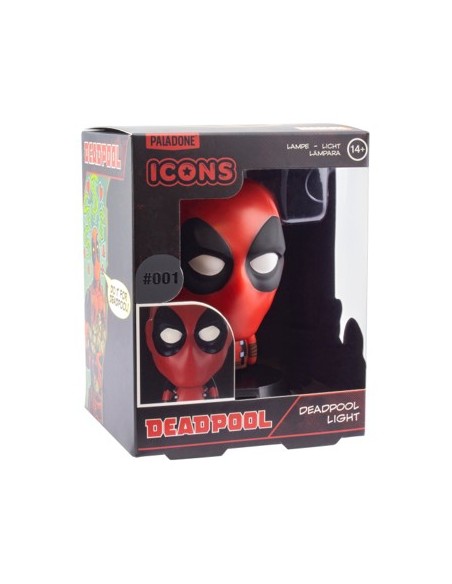 Paladone Deadpool Icon Light BDP Illuminazione d'ambiente