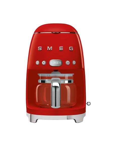 MACCHINE CAFFE' ESPRESSO: vendita online SMEG DCF02RDEU MACCHINA CAFFE' ANNI 50 ROSSA in offerta