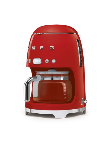 MACCHINE CAFFE' ESPRESSO: vendita online SMEG DCF02RDEU MACCHINA CAFFE' ANNI 50 ROSSA in offerta