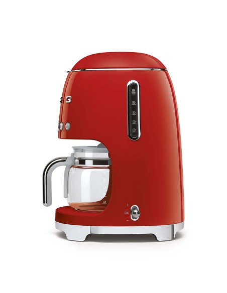 MACCHINE CAFFE' ESPRESSO: vendita online SMEG DCF02RDEU MACCHINA CAFFE' ANNI 50 ROSSA in offerta