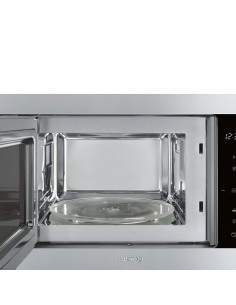 Smeg FMI325X forno a microonde Da incasso Microonde con grill 25 L 900 W Nero, Stainless steel 2