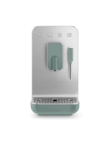 MACCHINE CAFFE' ESPRESSO: vendita online SMEG BCC02EGMEU MACCHINA CAFFE'  AUTOMATICA VERDE SMERALDO in offerta