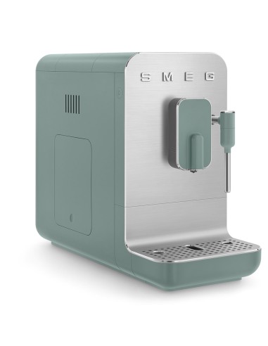 MACCHINE CAFFE' ESPRESSO: vendita online SMEG BCC02EGMEU MACCHINA CAFFE'  AUTOMATICA VERDE SMERALDO in offerta