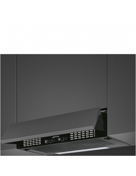 Smeg KSEIR62NE2 cappa aspirante Integrato Nero 225 m³/h D