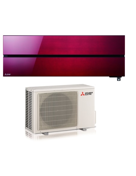 KIT CLIMA MITSUBISHI MUZ-LN25VG+   MSZ-LN25VGRED KIRIGAMINE STYLE RED