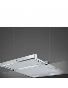Smeg KSET61E2 cappa aspirante Semintegrato (semincassato) Argento 315 m³/h D