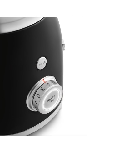 Smeg Frullatore da Tavolo 50's Style – Nero LUCIDO – BLF03BLEU