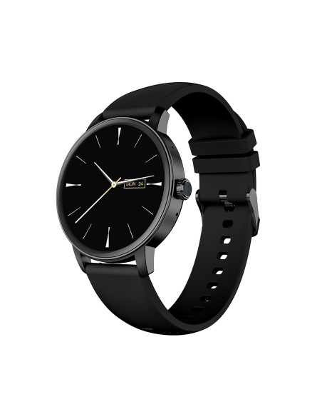 Celly TRAINERROUND2BK smartwatch e orologio sportivo 3,25 cm (1.28") Digitale 320 x 320 Pixel Touch screen Nero GPS (satellitare)