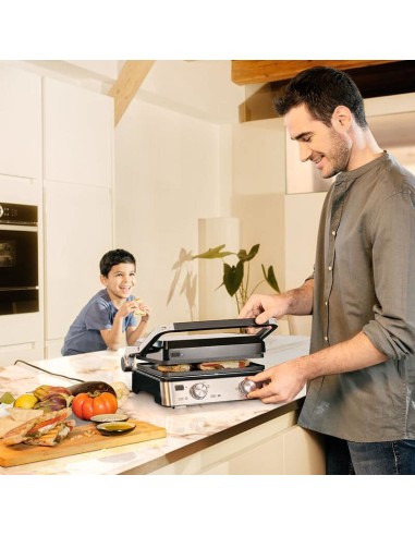 BISTECCHIERE: vendita online BRAUN CG7020 BISTECCHIERA 2000W  SILVER in offerta