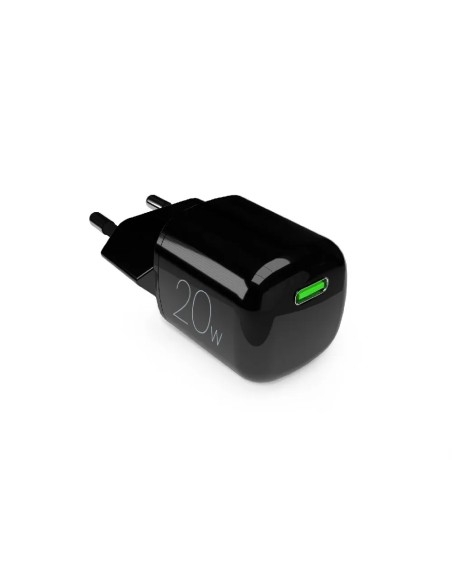 PURO PUFCMTCUSBC20WGBLK Caricabatterie per dispositivi mobili Smartphone, Tablet Nero AC Carica wireless Ricarica rapida Interno