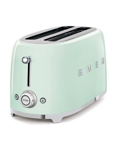 TOSTAPANE: vendita online SMEG TSF02PGEU TOSTAPANE 4 FETTE VERDE 1500W in offerta