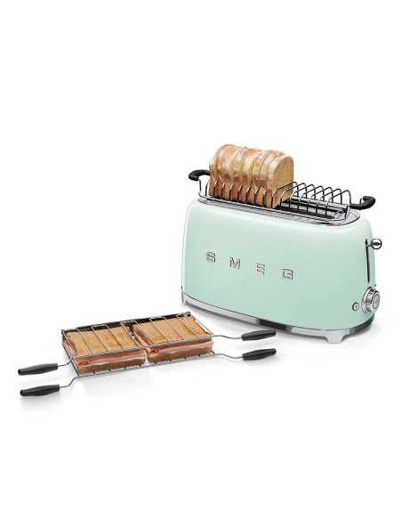 SMEG TSF02PGEU TOSTAPANE 4 FETTE VERDE 1500W