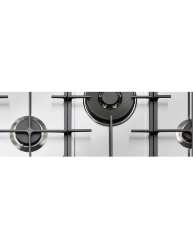 PIANI COTTURA A GAS: vendita online WHIRLPOOL GMR7522/IXL PIANO COTTURA 75CM IXELIUM 5F GRIGLIE IN GHISA in offerta